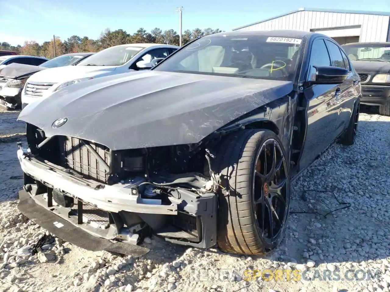 2 Photograph of a damaged car WBS83CH03MCE97058 BMW M5 2021