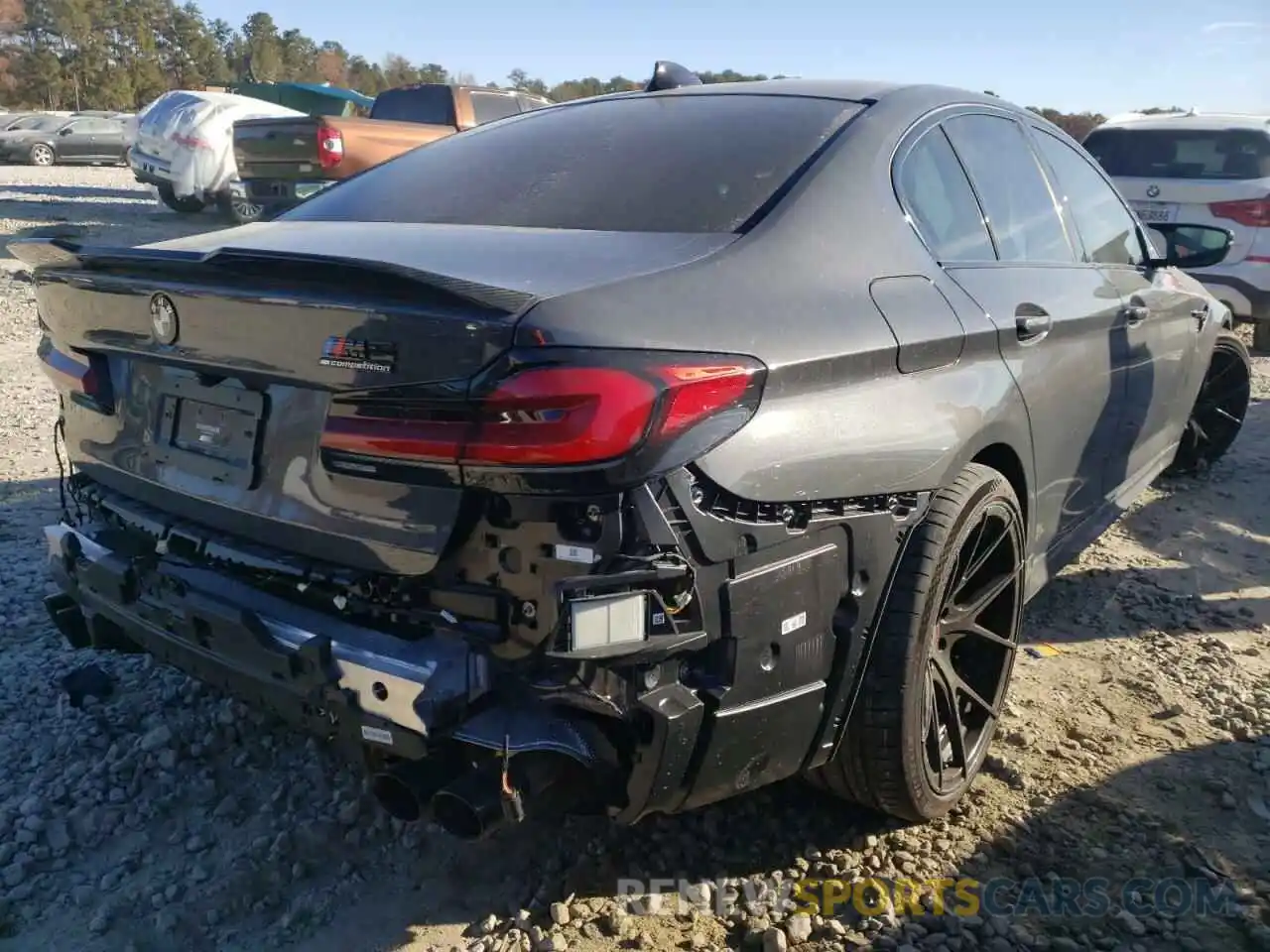 4 Photograph of a damaged car WBS83CH03MCE97058 BMW M5 2021