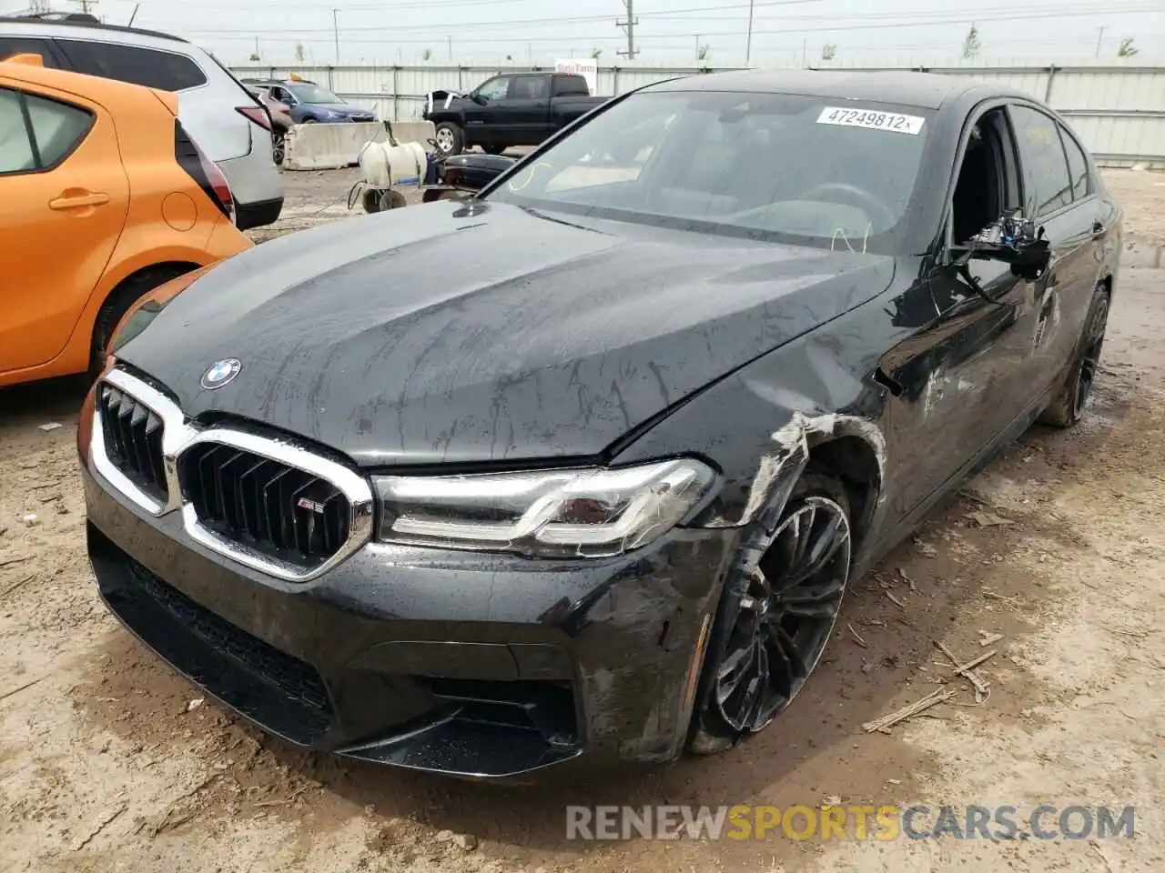 2 Photograph of a damaged car WBS83CH06MCF08134 BMW M5 2021