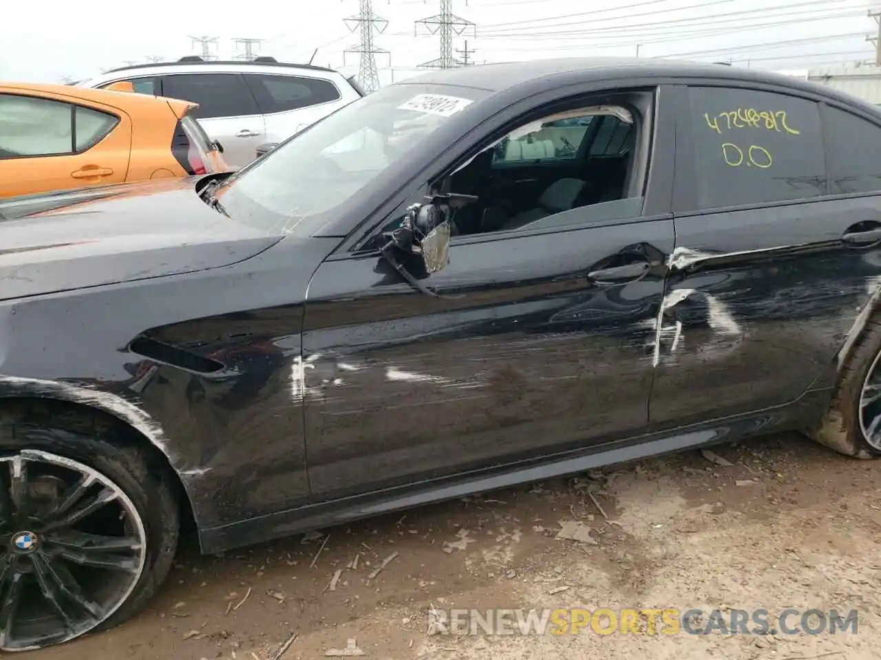 9 Photograph of a damaged car WBS83CH06MCF08134 BMW M5 2021