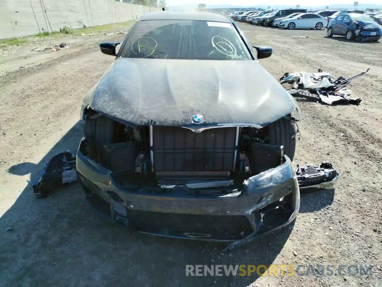 9 Photograph of a damaged car WBS83CH06MCF71119 BMW M5 2021