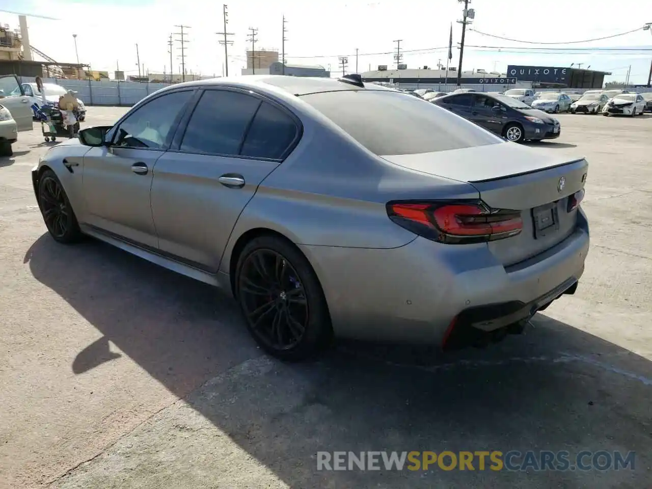 3 Photograph of a damaged car WBS83CH06MCH02520 BMW M5 2021