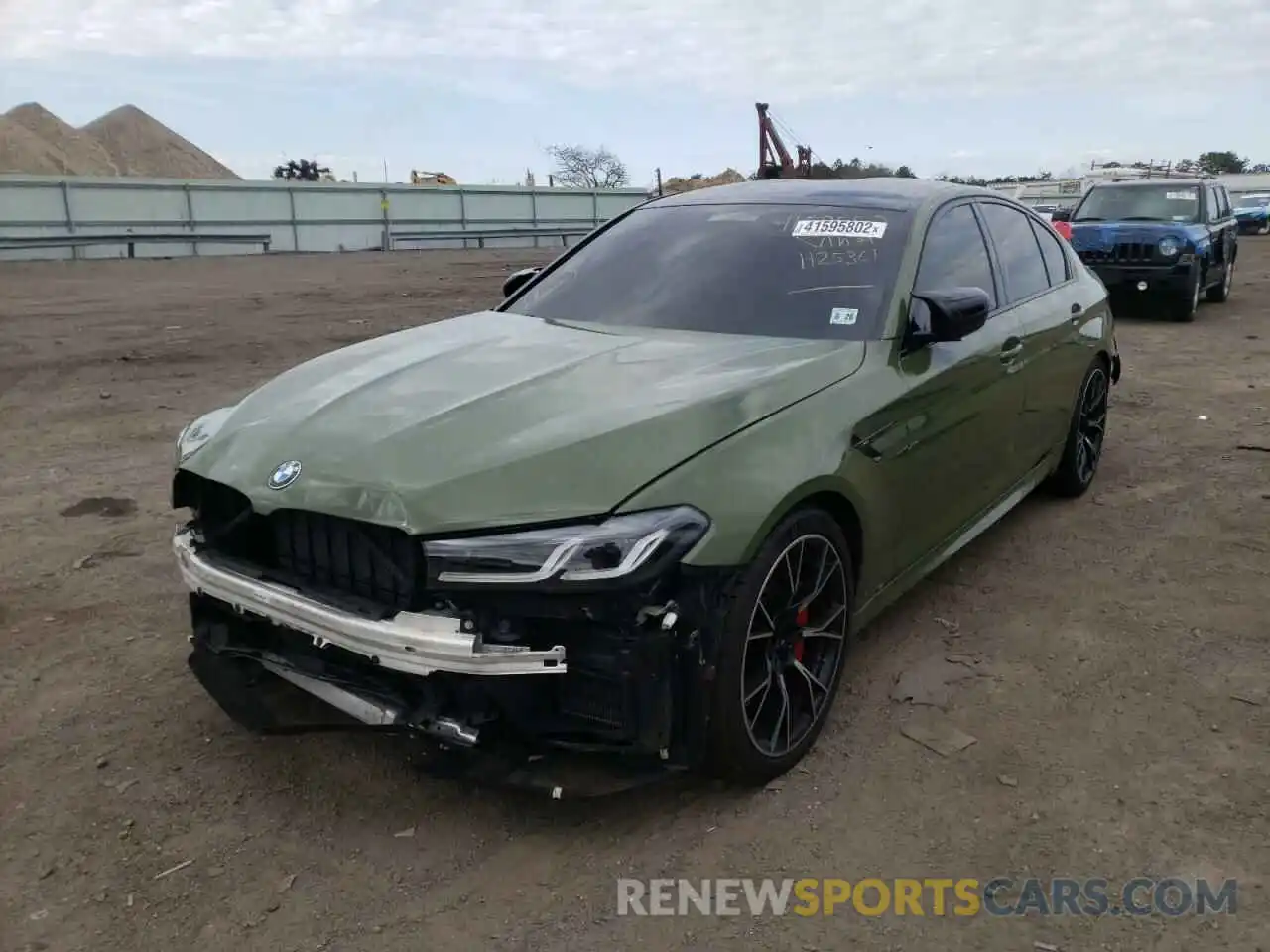 2 Photograph of a damaged car WBS83CH06MCH25361 BMW M5 2021