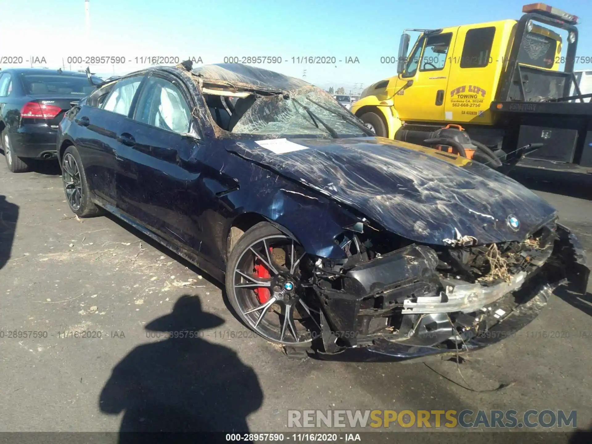 1 Photograph of a damaged car WBS83CH07MCE92249 BMW M5 2021