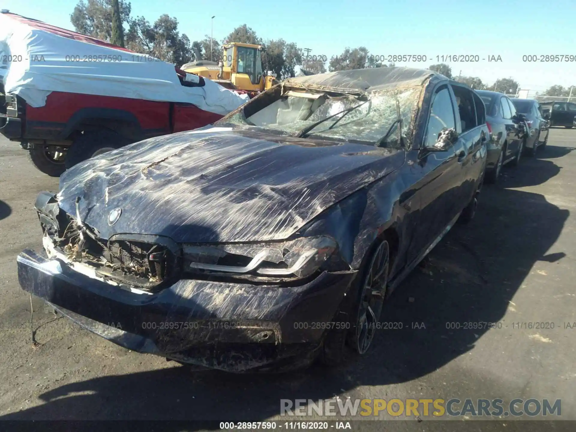 2 Photograph of a damaged car WBS83CH07MCE92249 BMW M5 2021