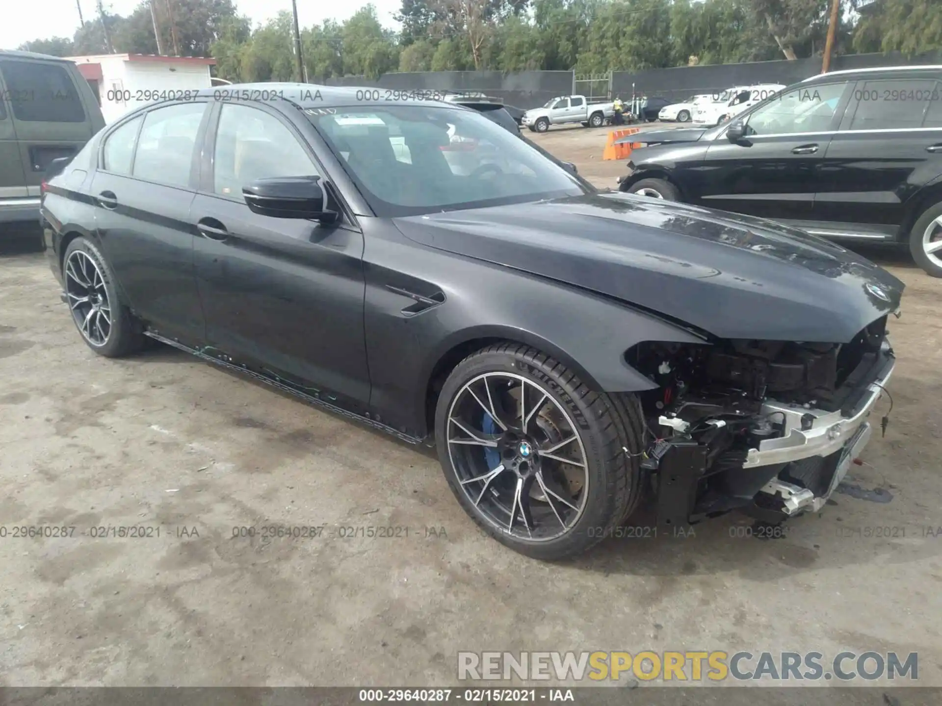 1 Photograph of a damaged car WBS83CH07MCG15404 BMW M5 2021