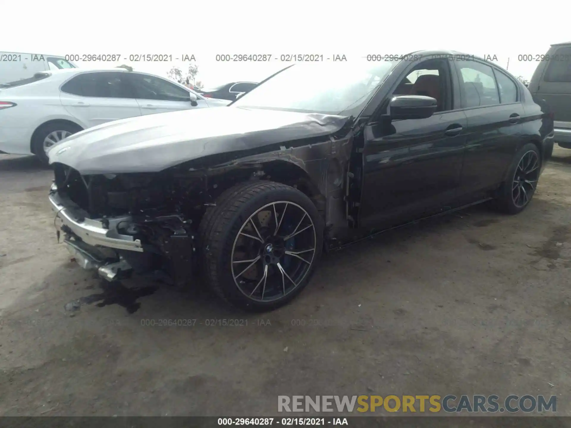 2 Photograph of a damaged car WBS83CH07MCG15404 BMW M5 2021