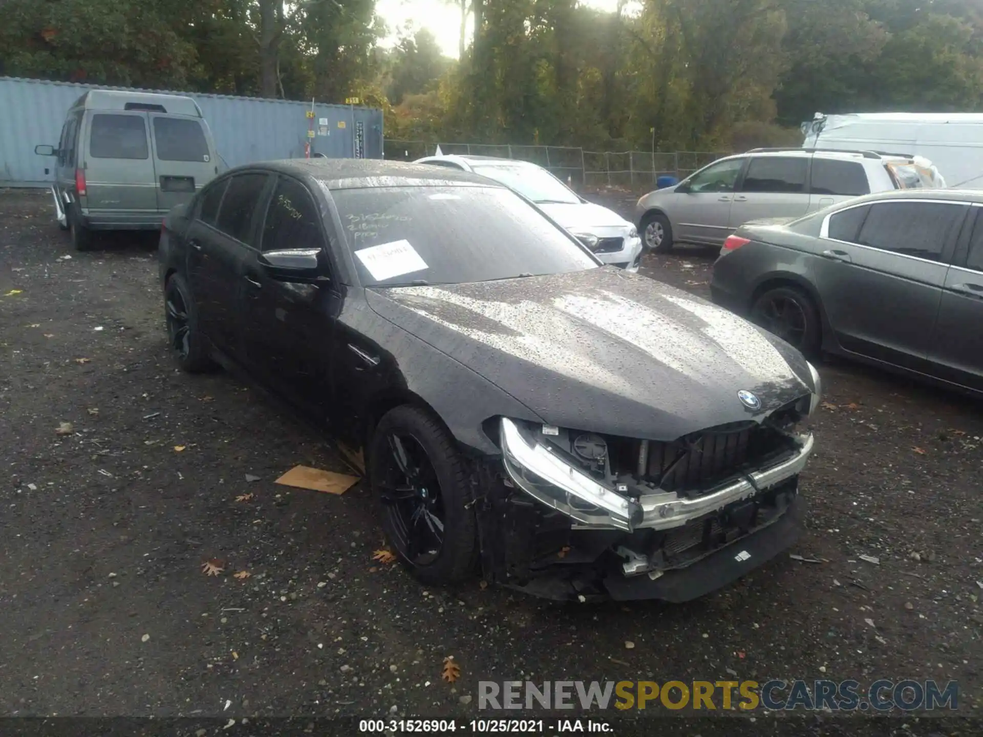 1 Photograph of a damaged car WBS83CH09MCF34517 BMW M5 2021