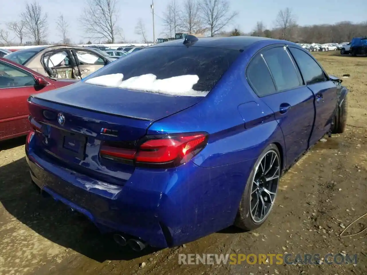 4 Photograph of a damaged car WBS83CH09MCG98026 BMW M5 2021