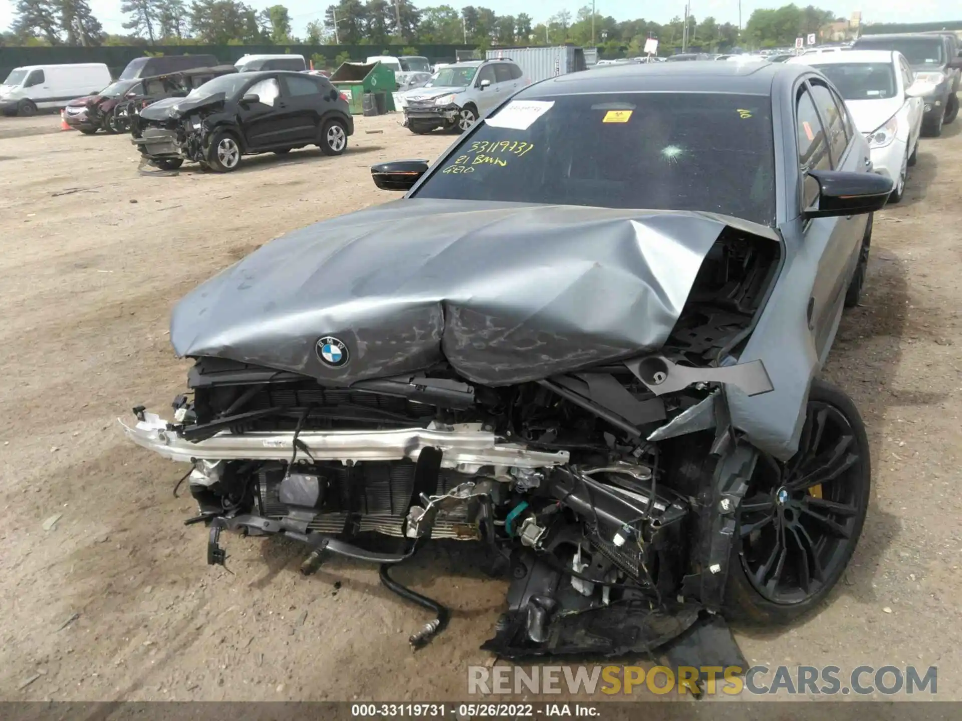 6 Photograph of a damaged car WBS83CH09MCH44048 BMW M5 2021