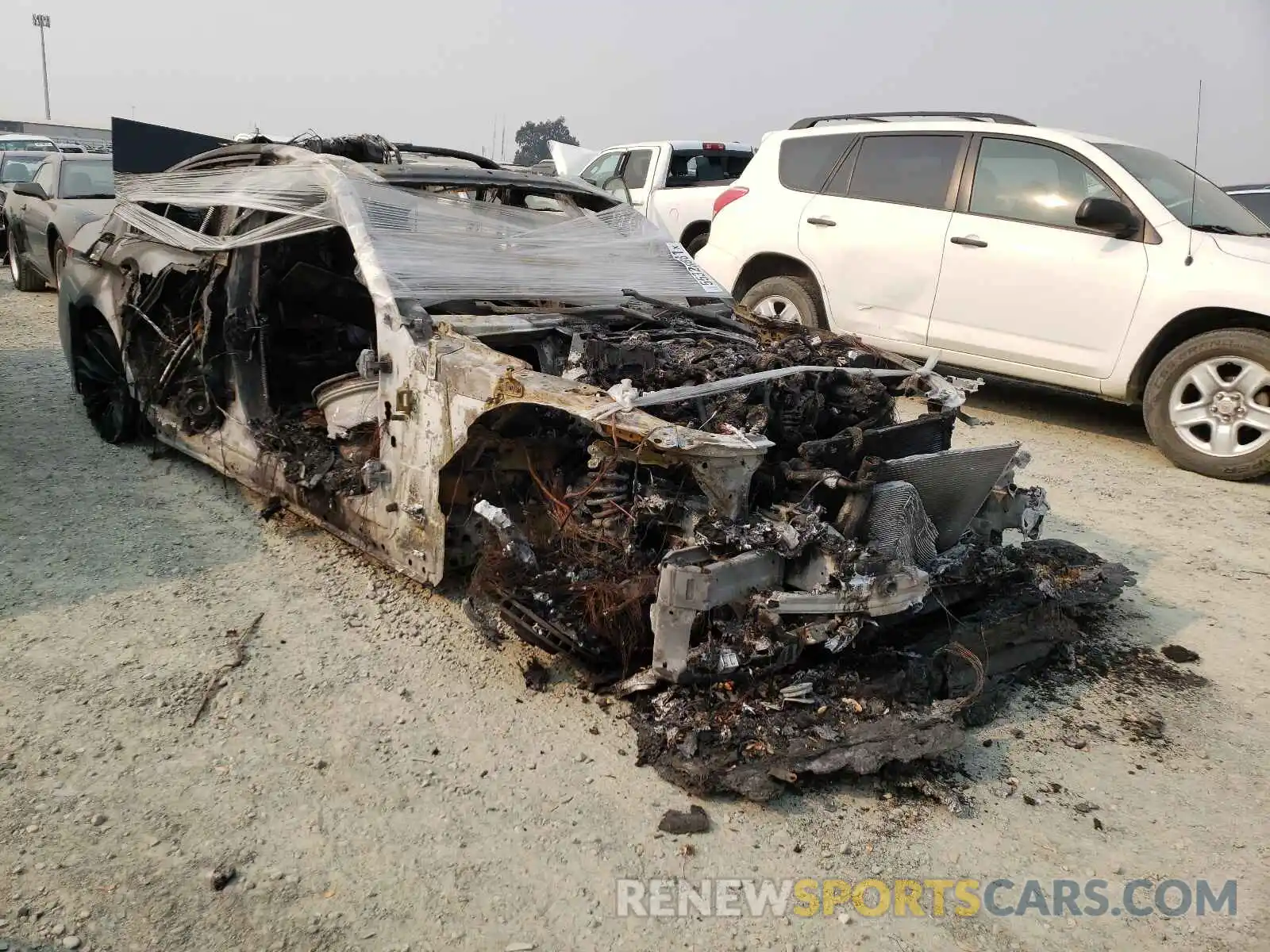 1 Photograph of a damaged car WBS83CH0XMCF17256 BMW M5 2021