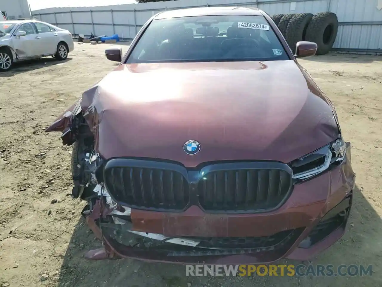 5 Фотография поврежденного автомобиля WBA13BK00NCJ93306 BMW M5 2022