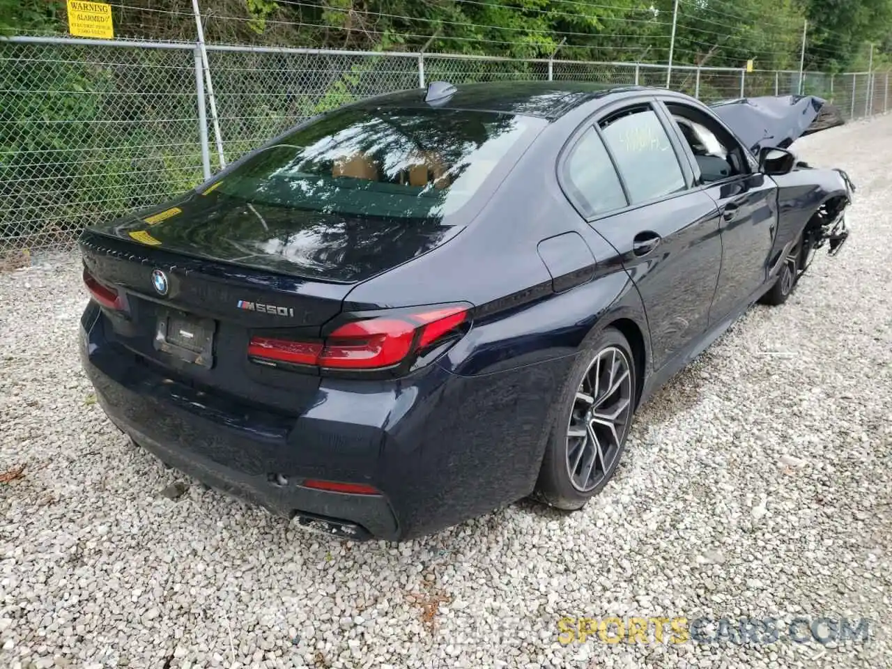 4 Photograph of a damaged car WBA13BK02NCJ65944 BMW M5 2022