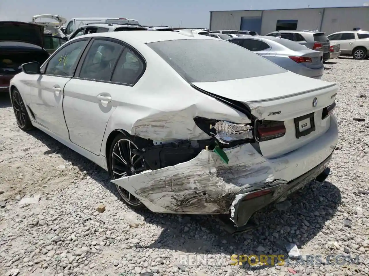 3 Photograph of a damaged car WBA13BK04NCK43088 BMW M5 2022