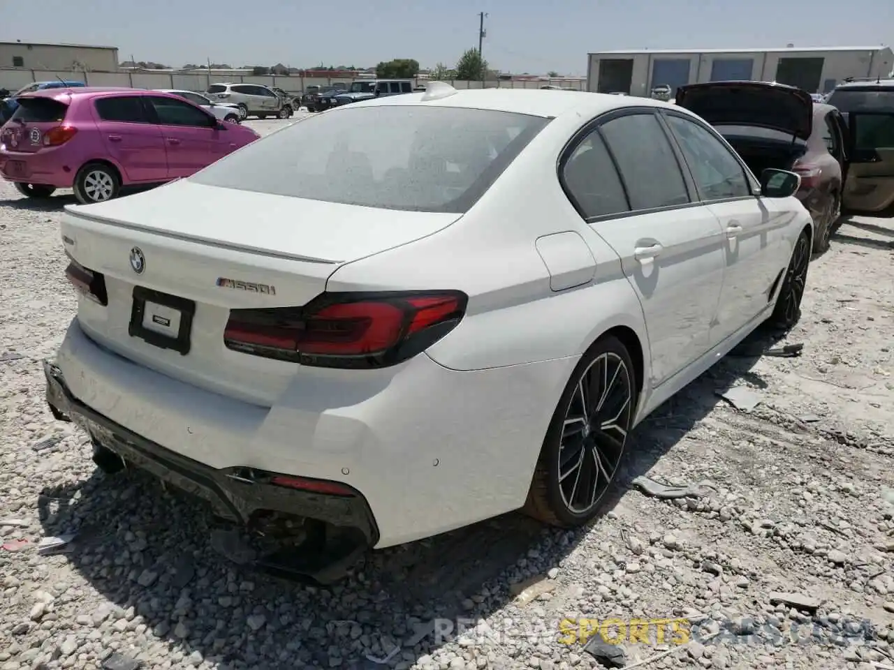 4 Photograph of a damaged car WBA13BK04NCK43088 BMW M5 2022