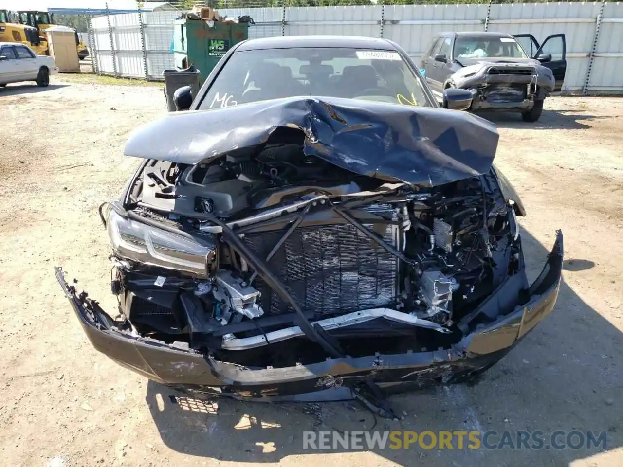 9 Photograph of a damaged car WBA13BK07NCJ56267 BMW M5 2022