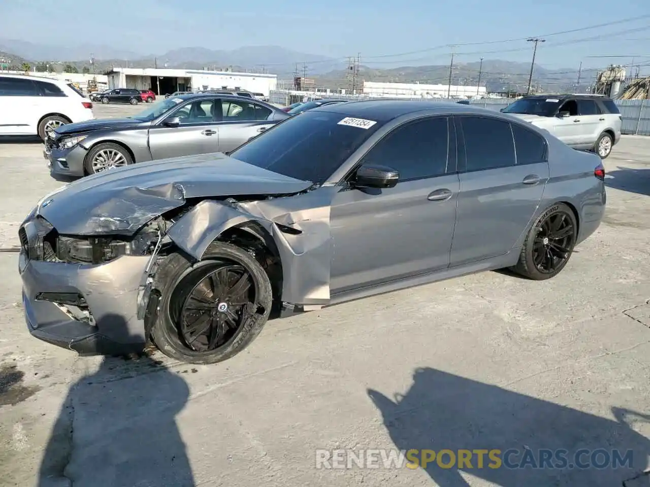 1 Фотография поврежденного автомобиля WBS83CH05PCL21498 BMW M5 2023