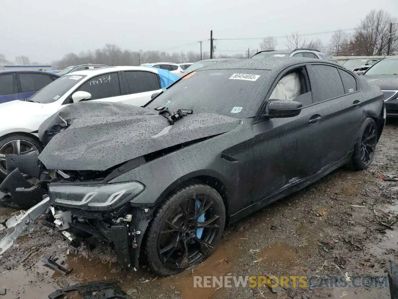 1 Photograph of a damaged car WBS83CH05PCL70264 BMW M5 2023