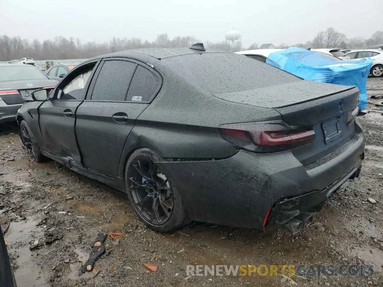 2 Photograph of a damaged car WBS83CH05PCL70264 BMW M5 2023