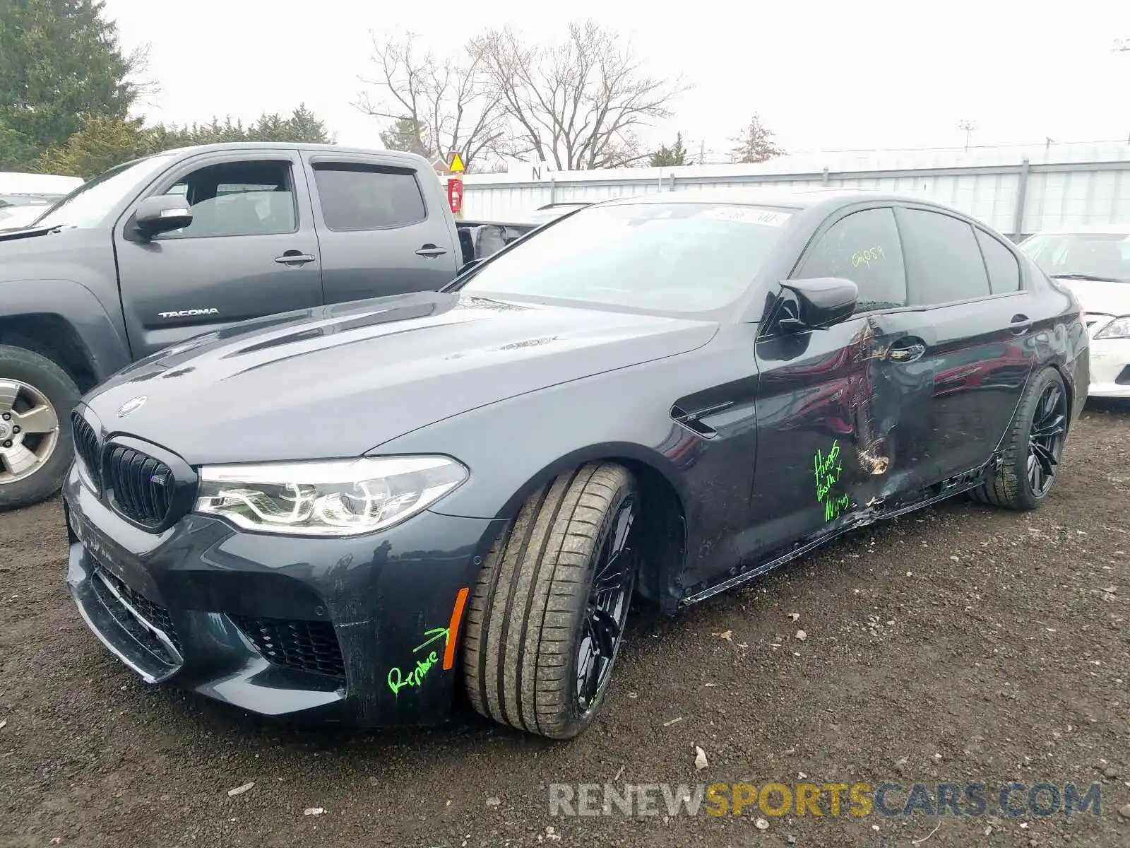 2 Photograph of a damaged car WBSJF0C02LB448966 BMW M5 BASE 2020