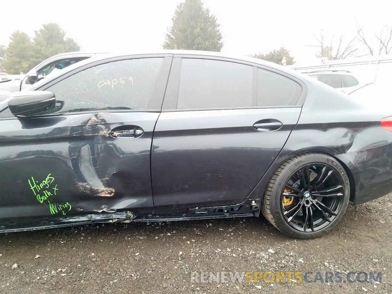 9 Photograph of a damaged car WBSJF0C02LB448966 BMW M5 BASE 2020