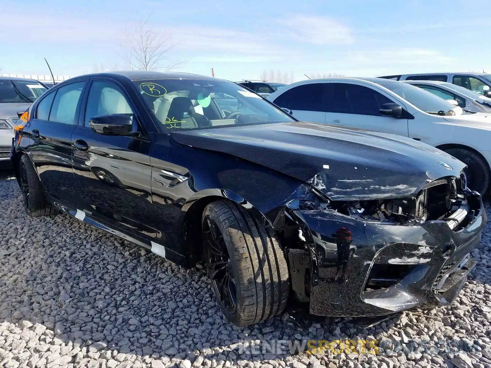 1 Photograph of a damaged car WBSJF0C07LB449059 BMW M5 BASE 2020