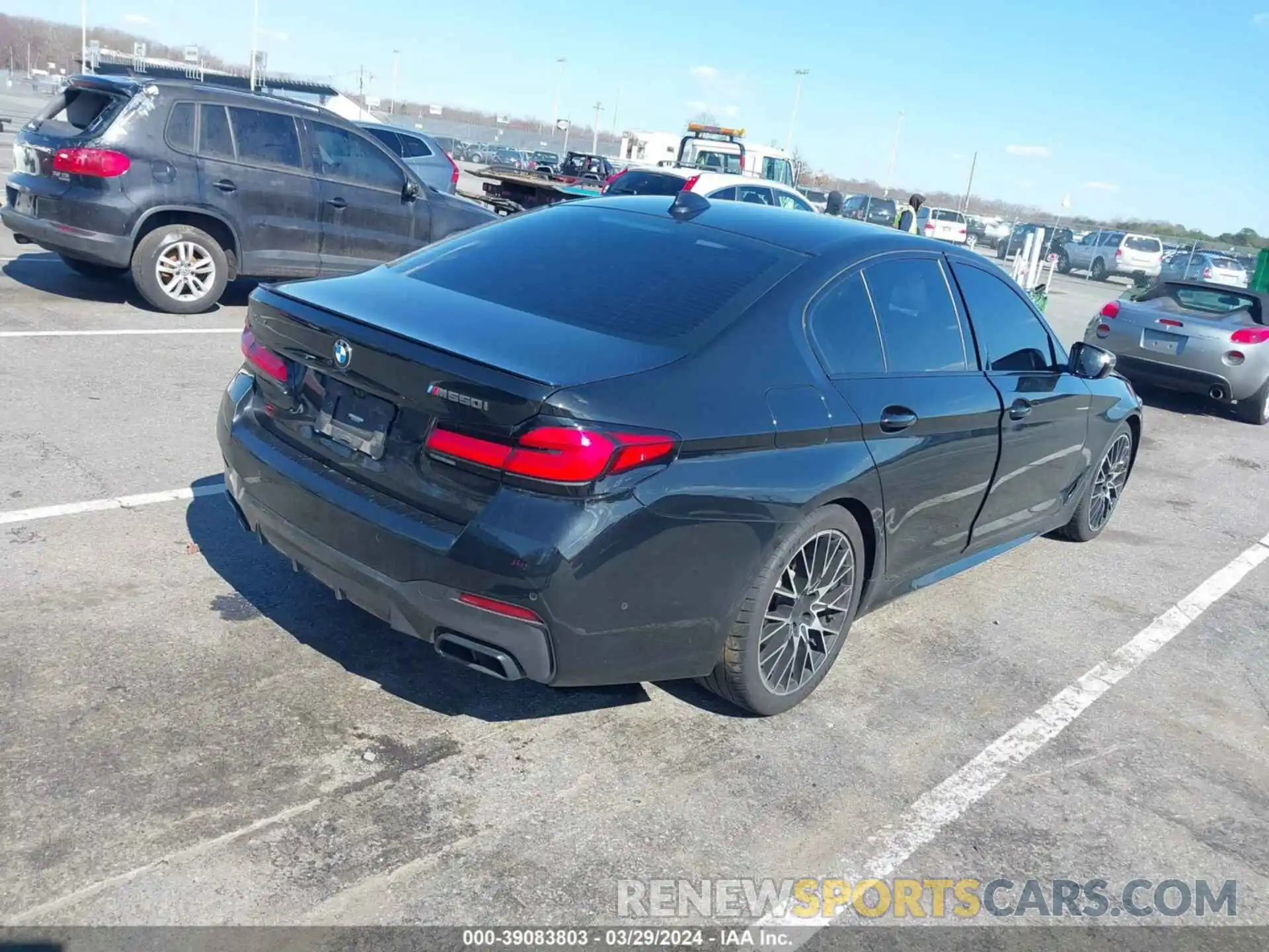 4 Photograph of a damaged car WBA13BK04PCL22666 BMW M550 2023