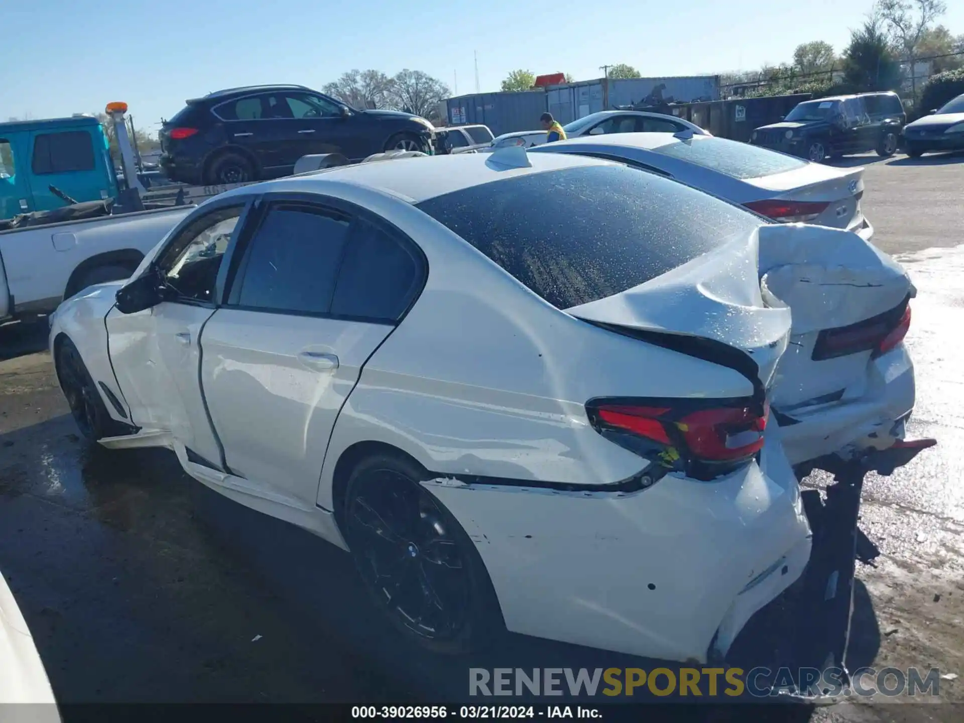 14 Photograph of a damaged car WBA13BK04PCN05808 BMW M550 2023