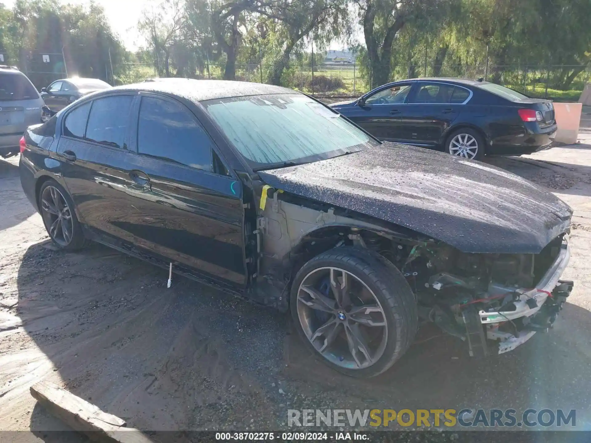 1 Photograph of a damaged car WBAJB9C59KB464323 BMW M550I 2019