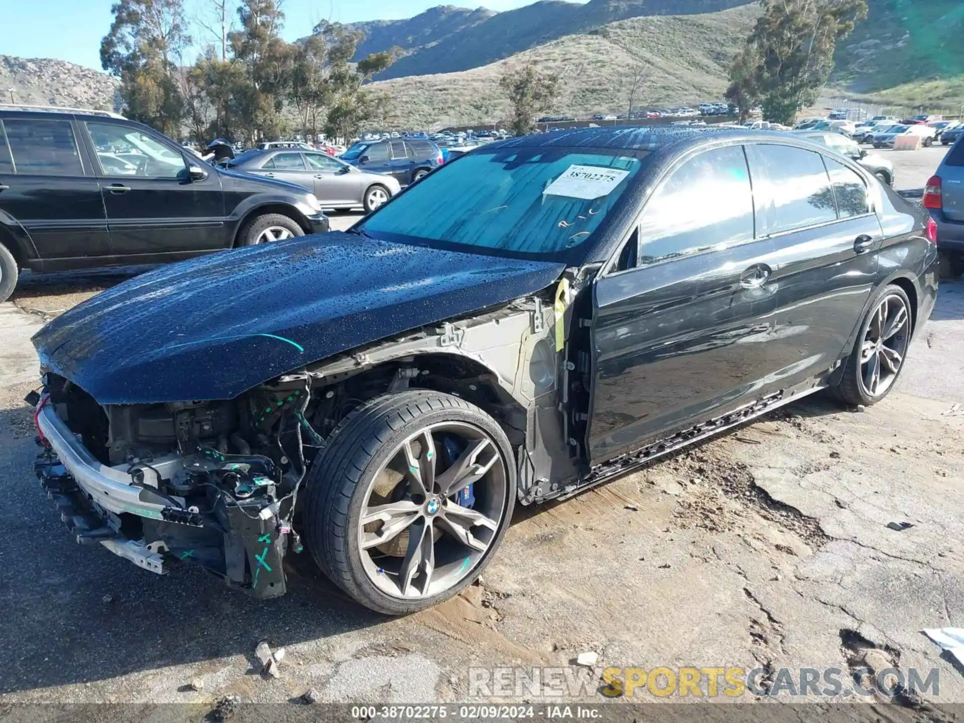 2 Photograph of a damaged car WBAJB9C59KB464323 BMW M550I 2019