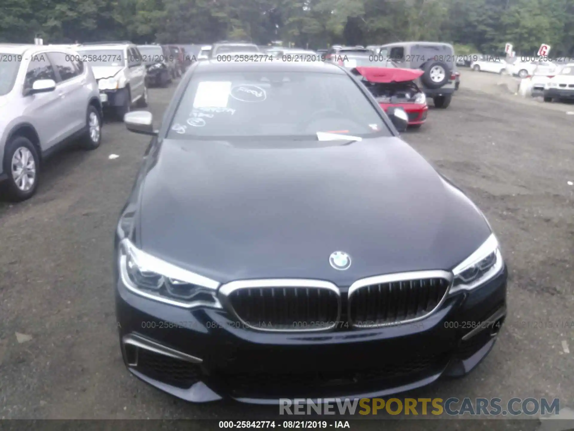 6 Photograph of a damaged car WBAJB9C51KB464932 BMW M550XI 2019