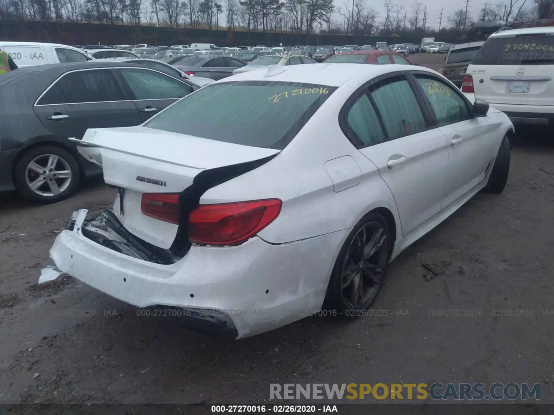 4 Photograph of a damaged car WBAJB9C52KB289350 BMW M550XI 2019