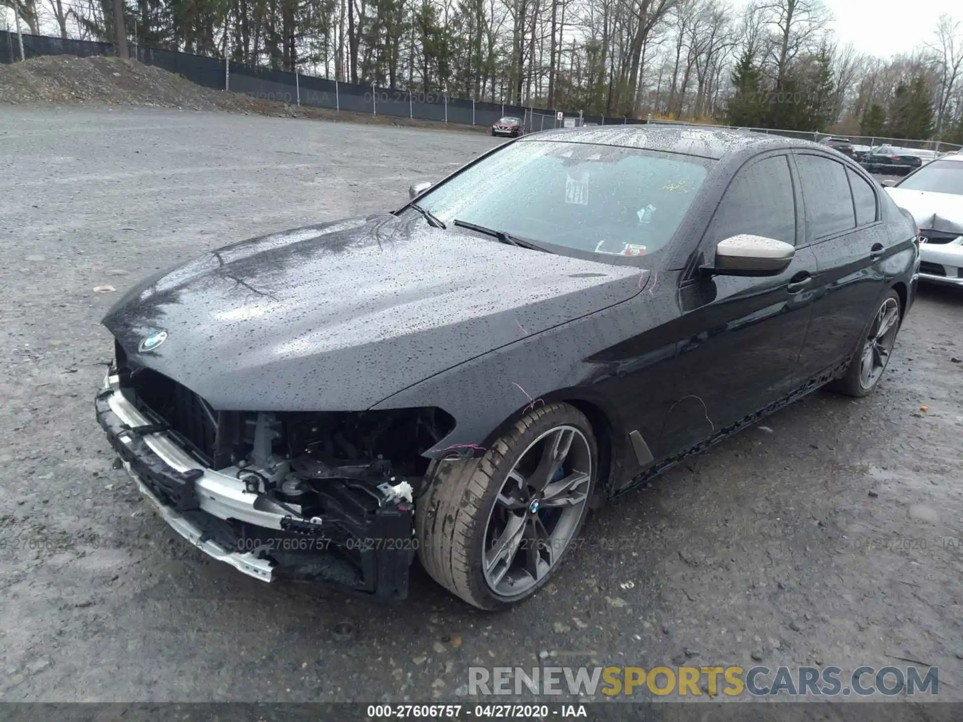 2 Photograph of a damaged car WBAJB9C5XKB464685 BMW M550XI 2019