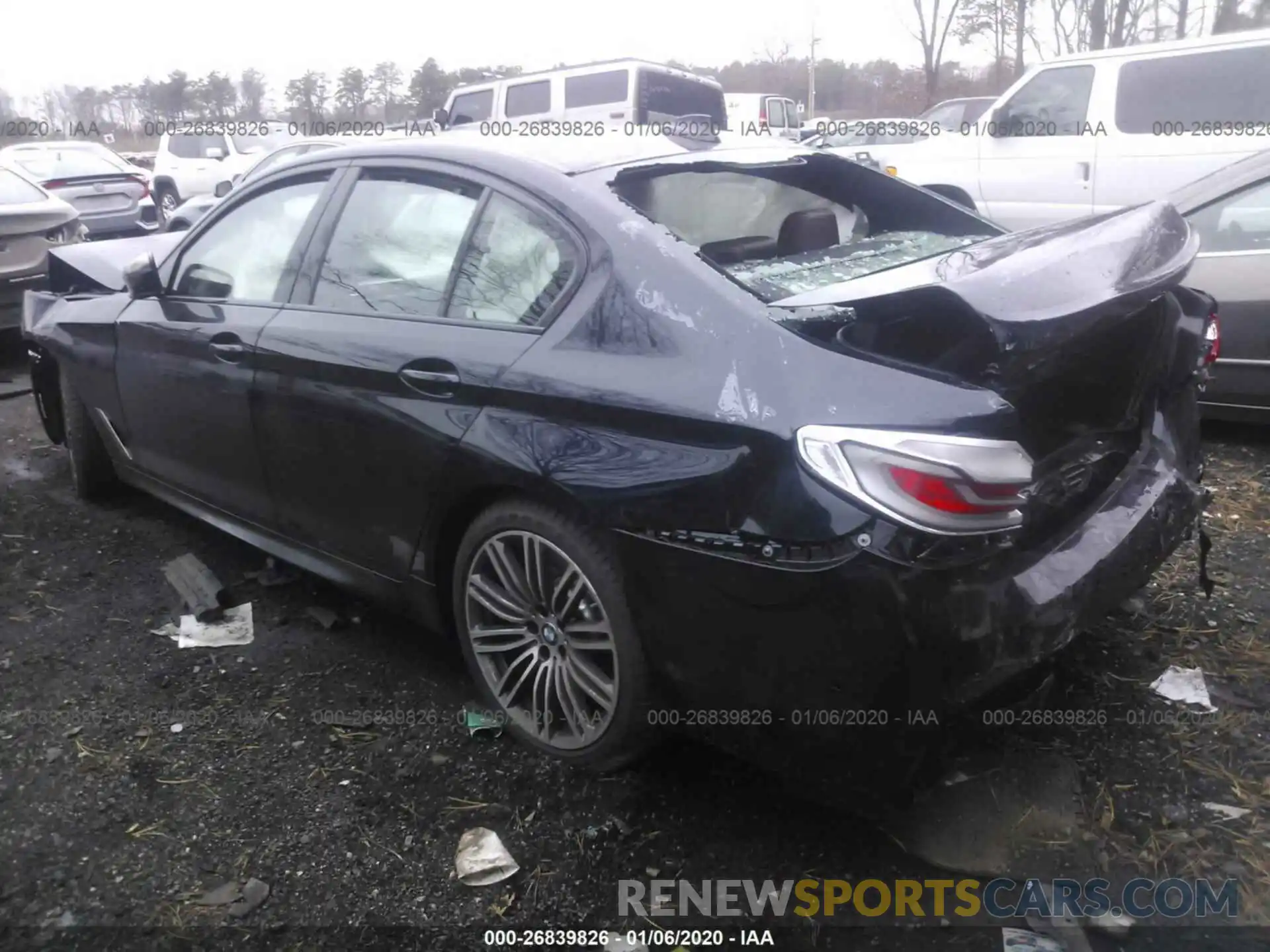 3 Photograph of a damaged car WBAJS7C03LBN96634 BMW M550XI 2020