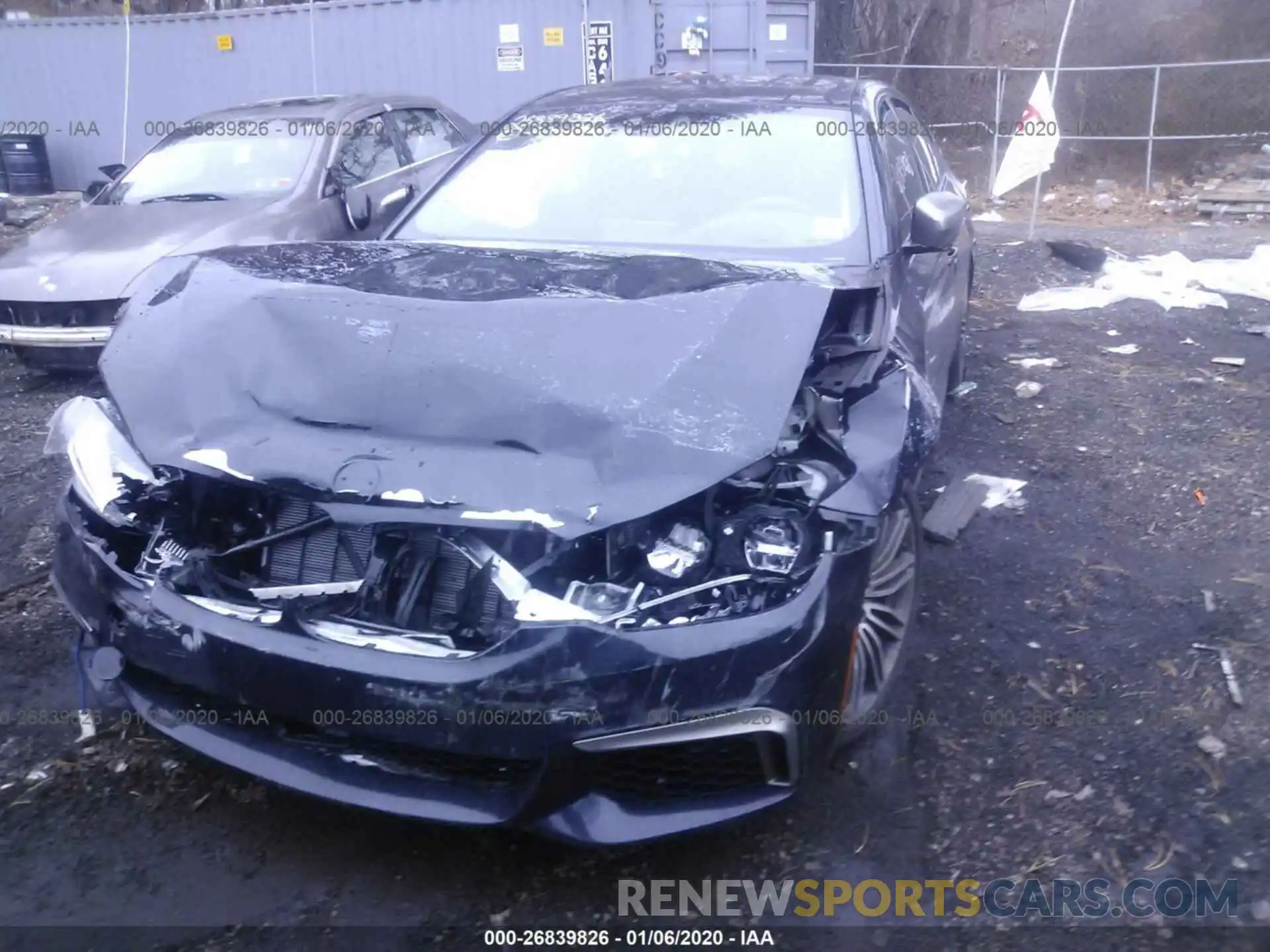 6 Photograph of a damaged car WBAJS7C03LBN96634 BMW M550XI 2020