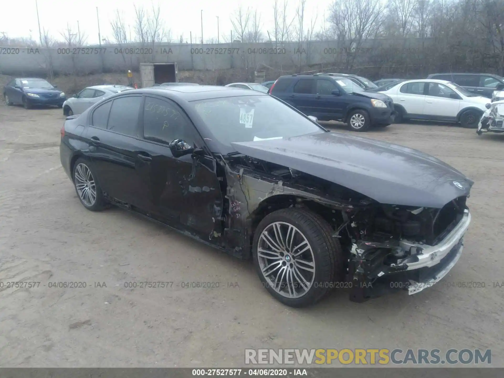 1 Фотография поврежденного автомобиля WBAJS7C05LCD14829 BMW M550XI 2020