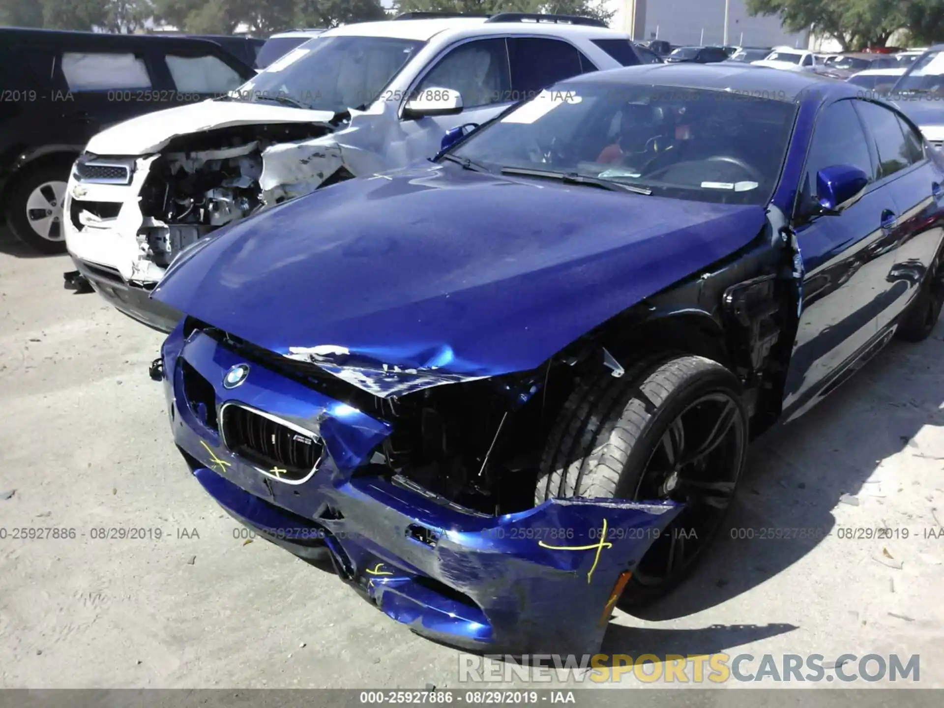 6 Photograph of a damaged car WBS6E9C51KG808383 BMW M6 2019