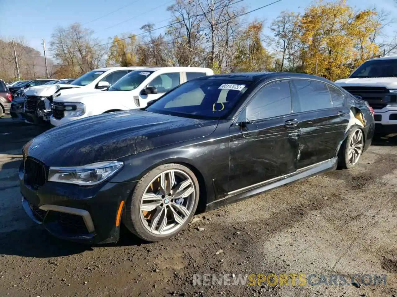 2 Фотография поврежденного автомобиля WBA7H6C58KG615288 BMW M7 2019