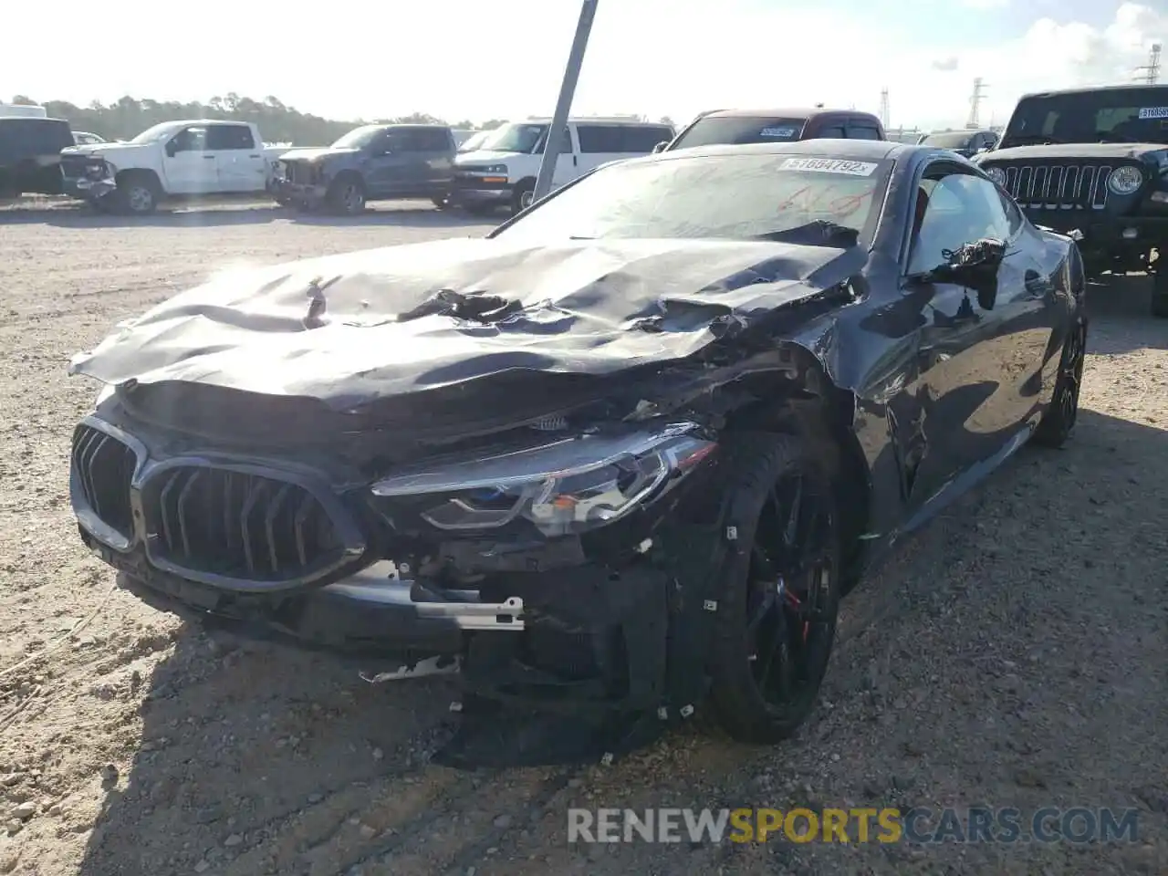 2 Photograph of a damaged car WBABC4C50KBU96016 BMW M8 2019