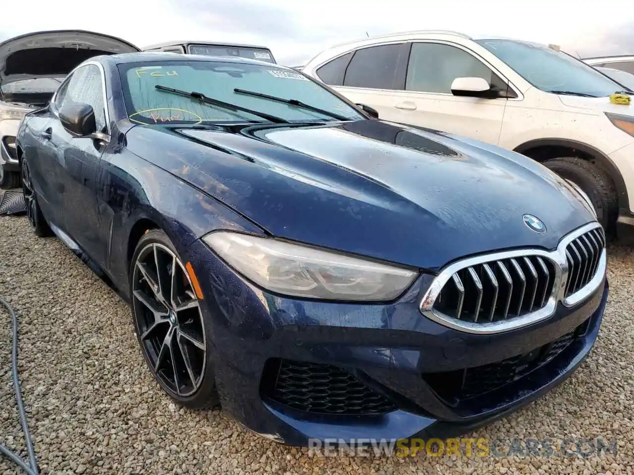 1 Photograph of a damaged car WBABC4C50KBU96565 BMW M8 2019