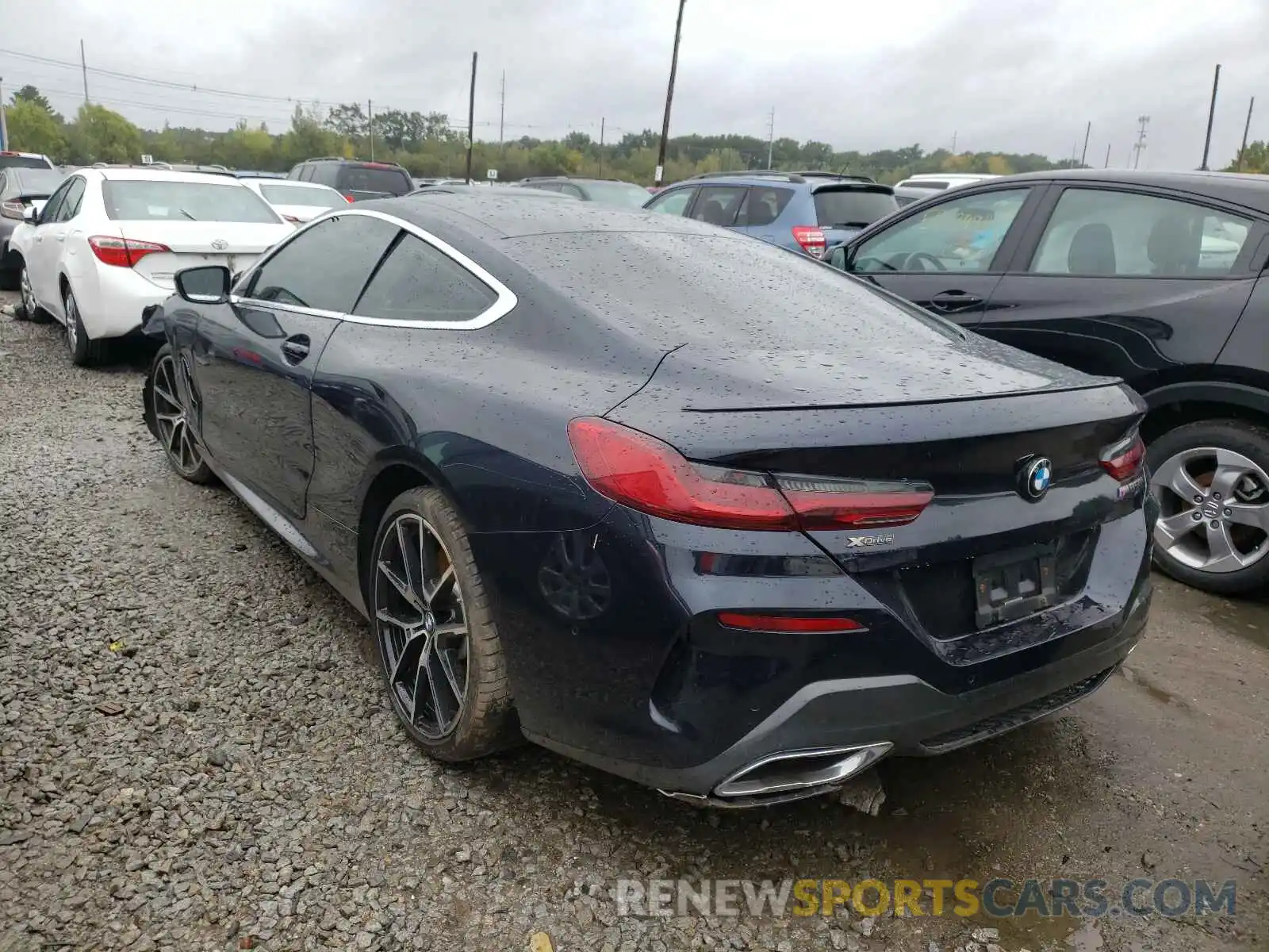 3 Фотография поврежденного автомобиля WBABC4C51KBU96333 BMW M8 2019