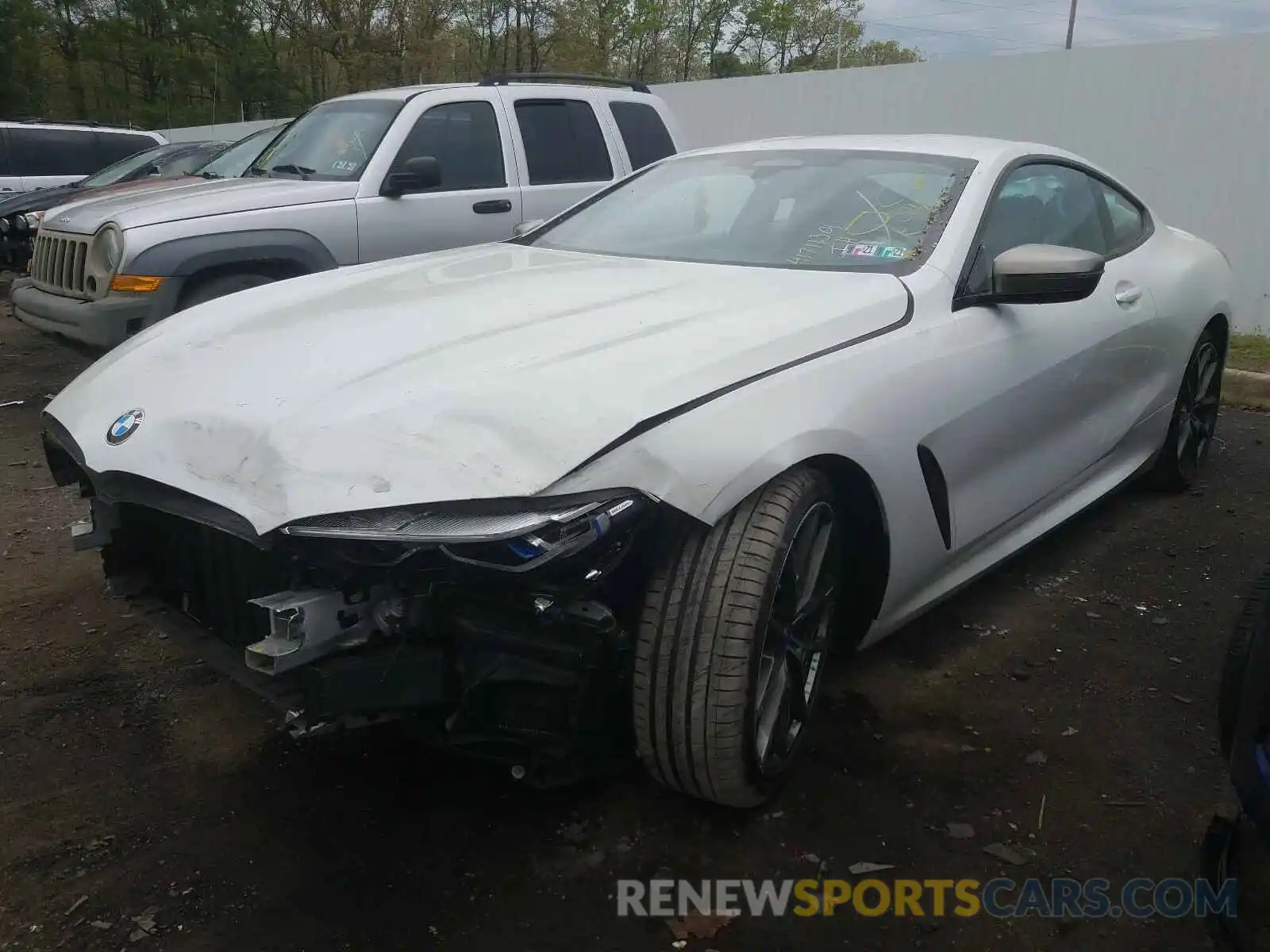 2 Photograph of a damaged car WBABC4C53KBU95443 BMW M8 2019