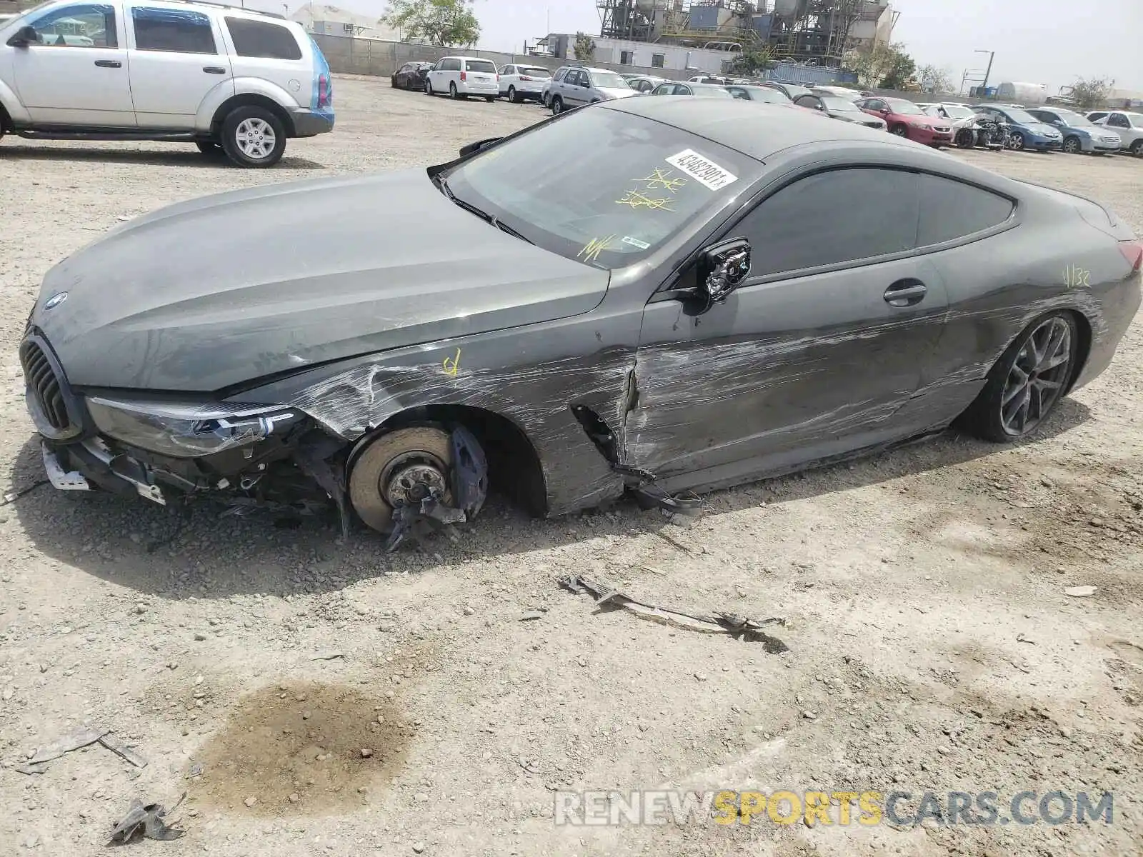 9 Фотография поврежденного автомобиля WBABC4C53KBU95815 BMW M8 2019