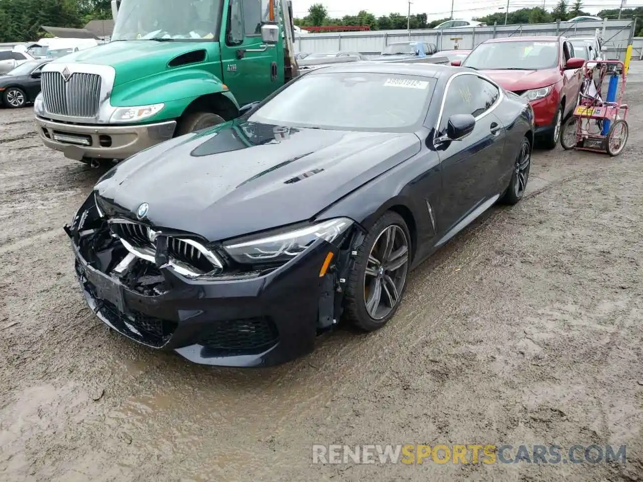 2 Photograph of a damaged car WBABC4C53KBU96656 BMW M8 2019