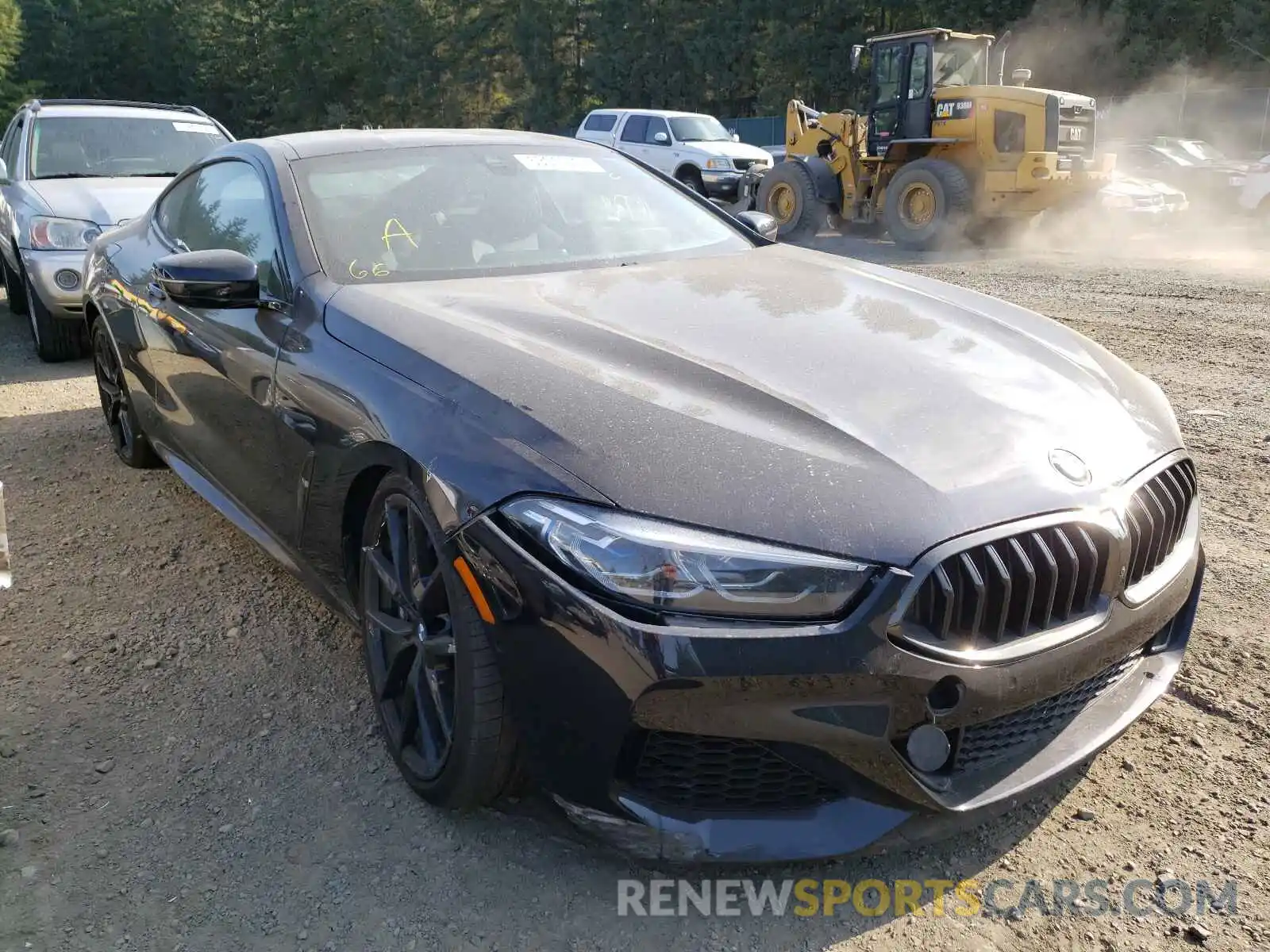 1 Photograph of a damaged car WBABC4C54KBU95869 BMW M8 2019