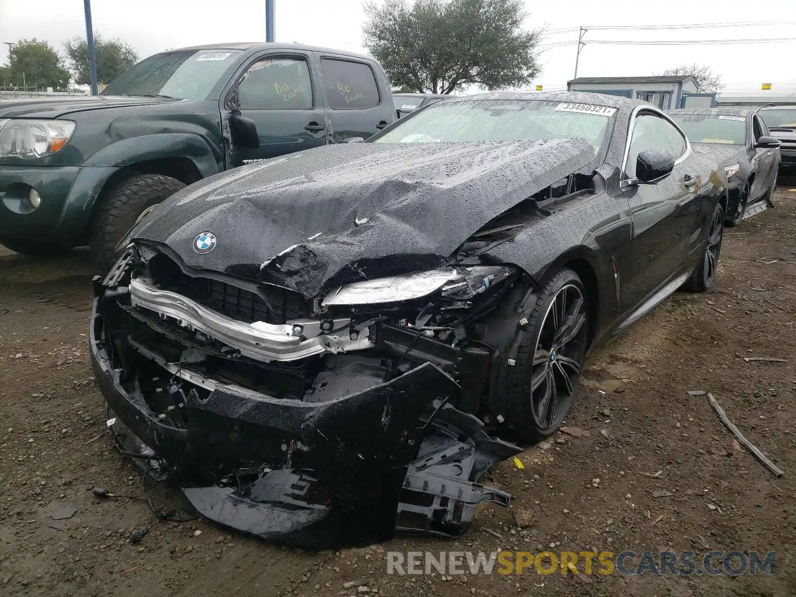 2 Photograph of a damaged car WBABC4C55KBU95931 BMW M8 2019