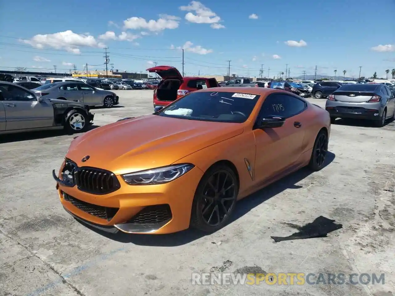 2 Photograph of a damaged car WBABC4C55KBU96223 BMW M8 2019