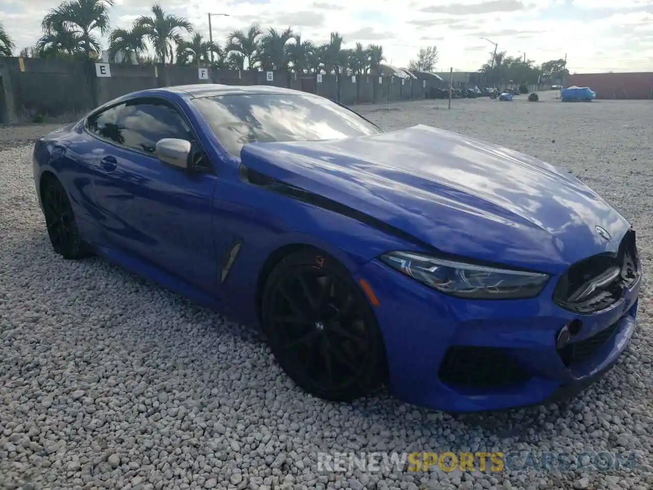 1 Photograph of a damaged car WBABC4C56KBJ35700 BMW M8 2019