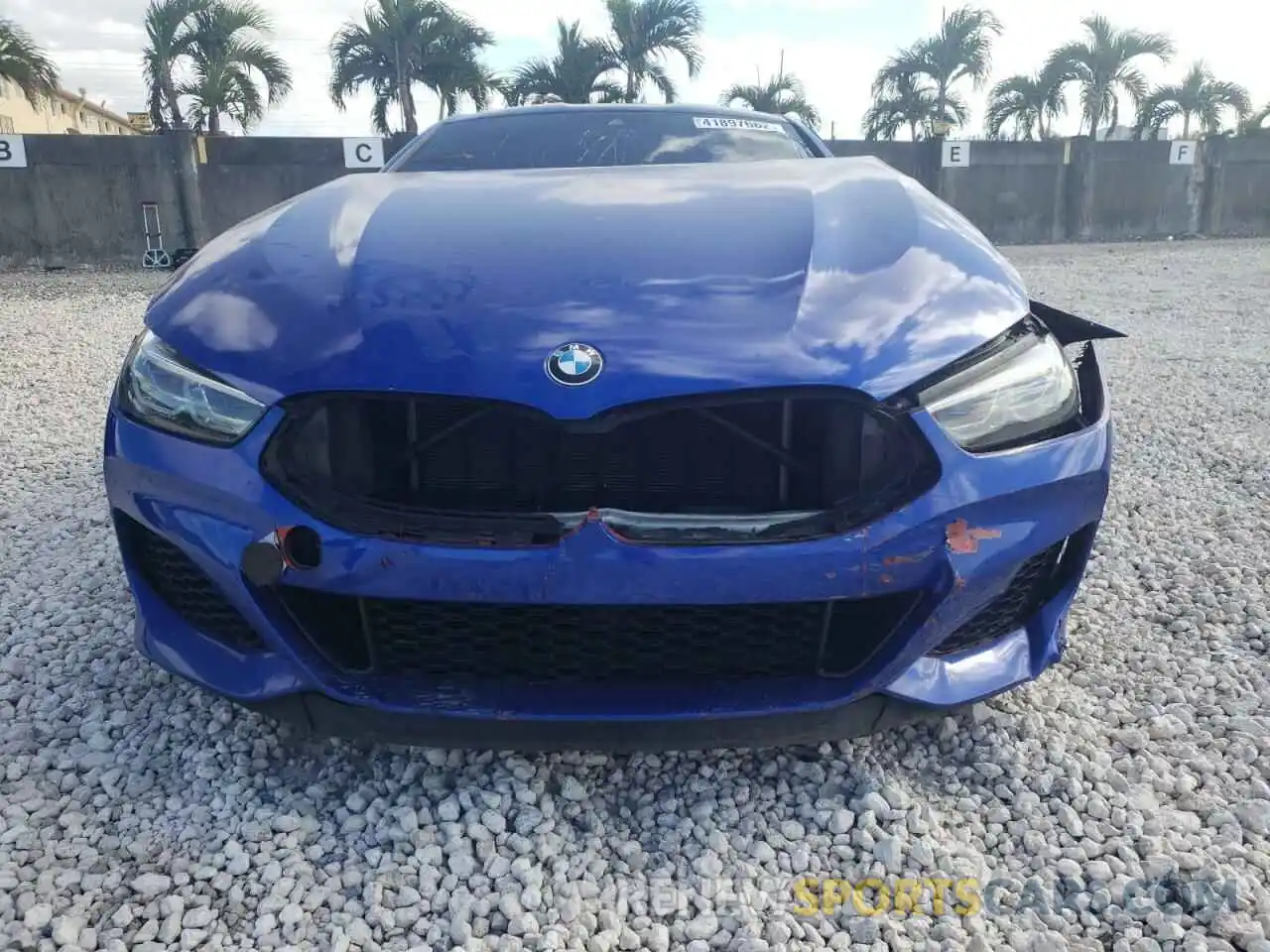 9 Photograph of a damaged car WBABC4C56KBJ35700 BMW M8 2019