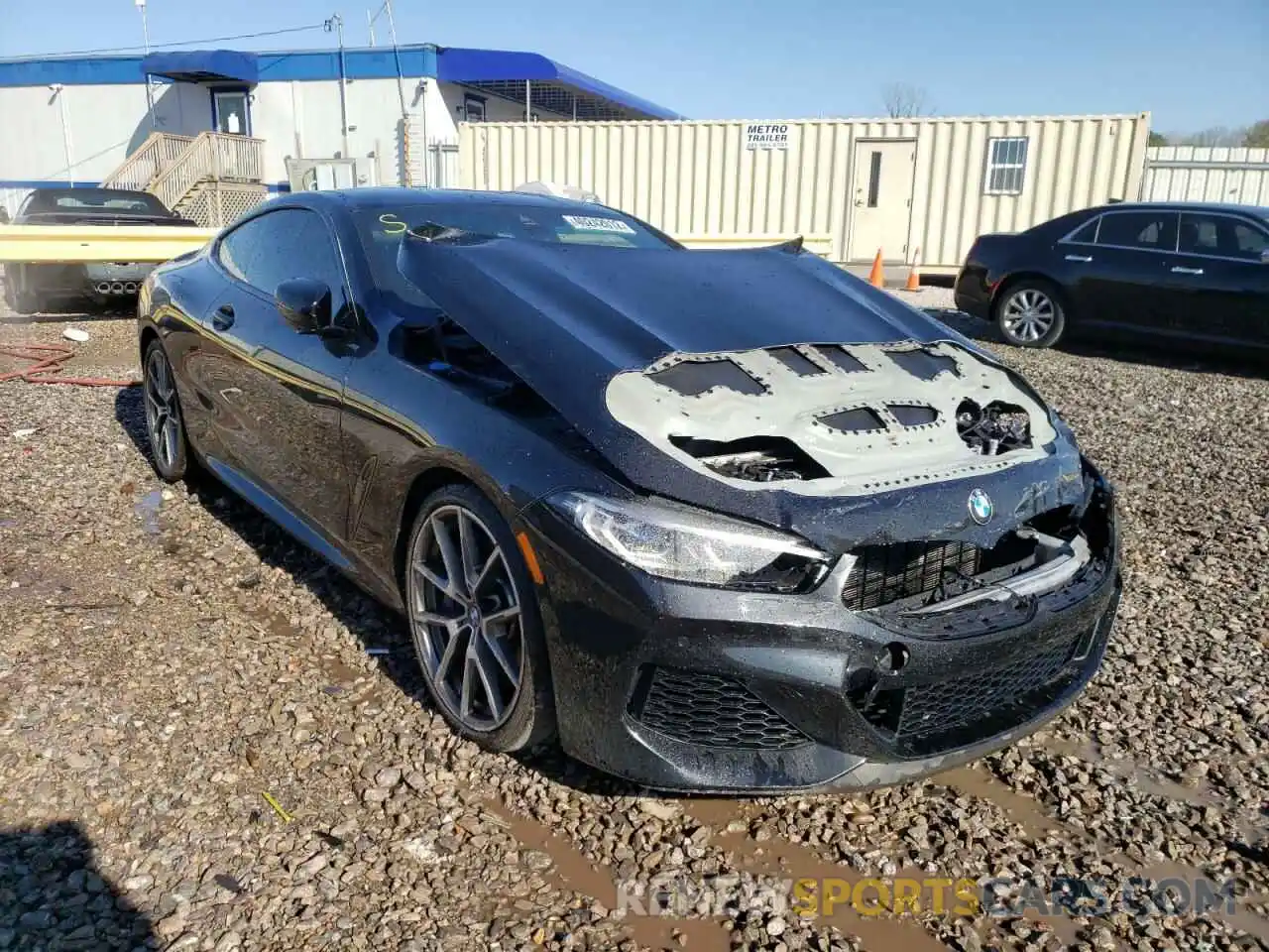 1 Photograph of a damaged car WBABC4C56KBU95680 BMW M8 2019